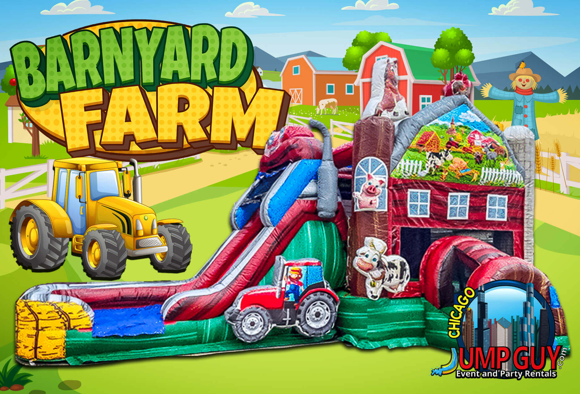 Barnyard Farm rental for Mundelein IL events in ZIP code 60060