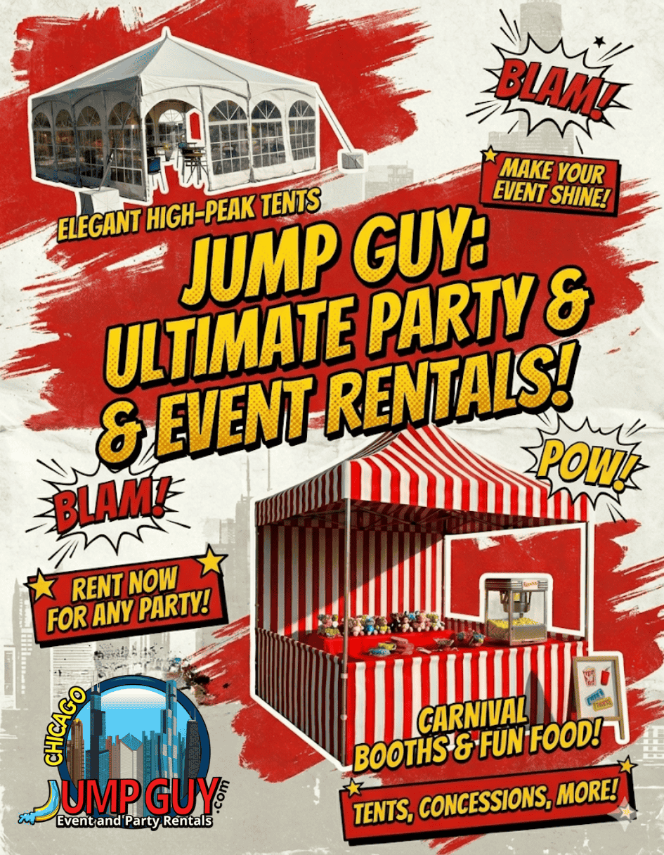 Tent rental for Mundelein IL events in ZIP code 60060