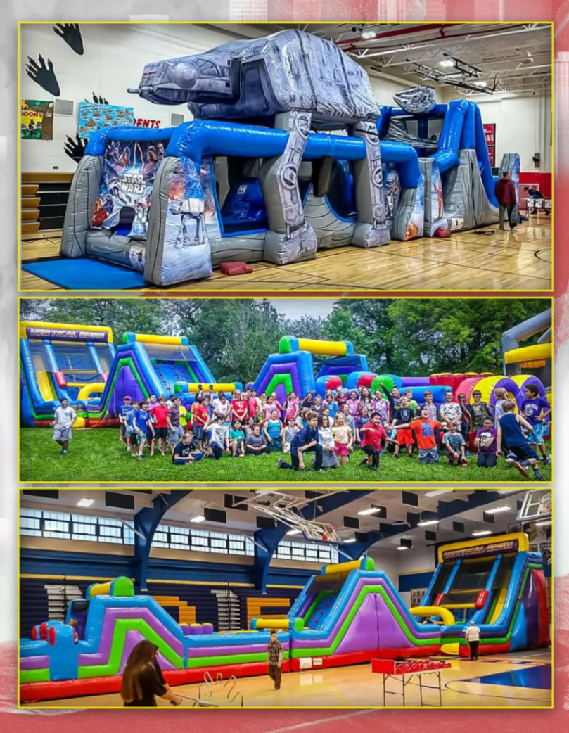 Inflatable Obstacle Course rental for Mundelein IL events in ZIP code 60060