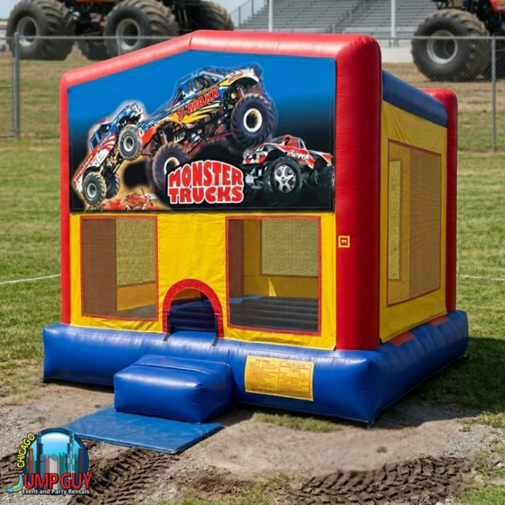 Monster Truck Bounce House rental for Mundelein IL events in ZIP code 60060